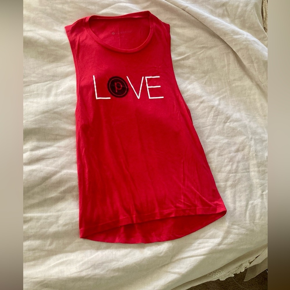 Pure Barre Circle P Love Tank size S